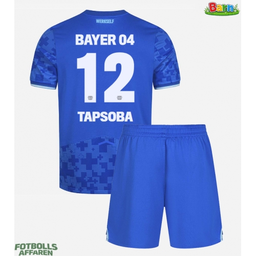 Bayer Leverkusen Edmond Tapsoba #12 Tredjeställ Barn 2025-26 Kortärmad (+ Korta byxor)